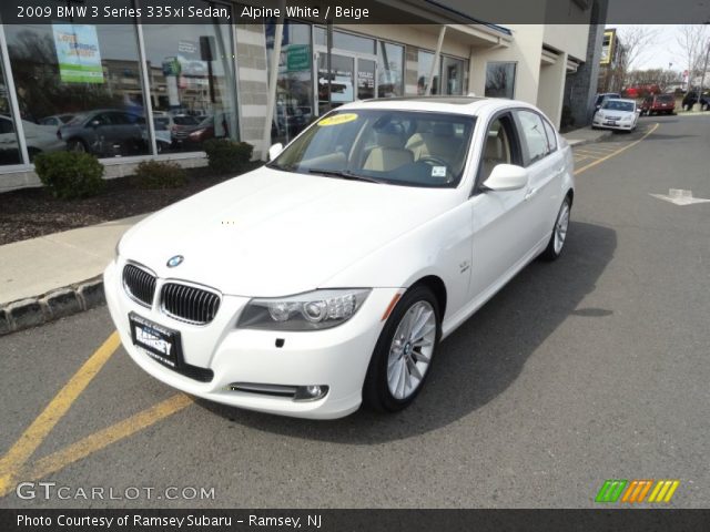 2009 BMW 3 Series 335xi Sedan in Alpine White