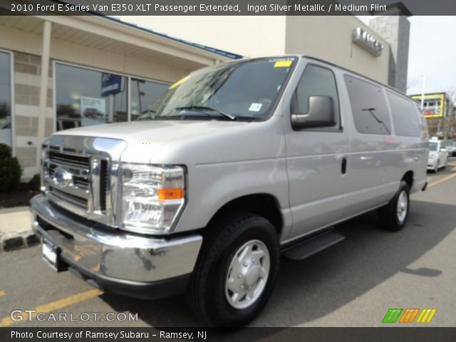 2010 Ford E Series Van E350 XLT Passenger Extended in Ingot Silver Metallic