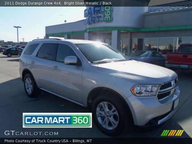 2011 Dodge Durango Crew 4x4 in Bright Silver Metallic