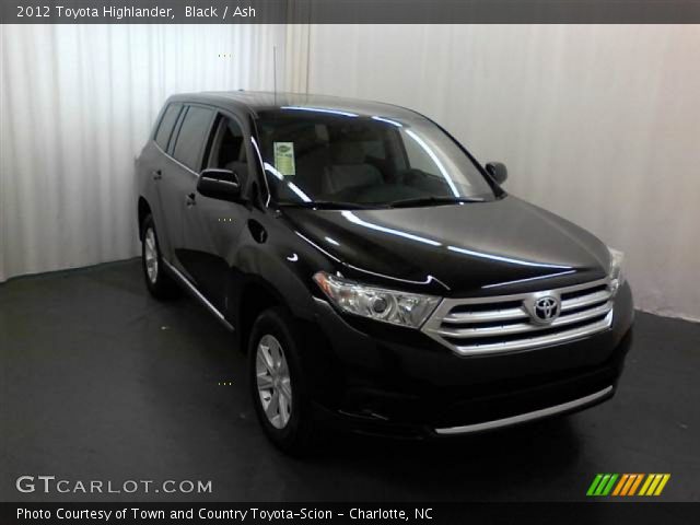 2012 Toyota Highlander  in Black