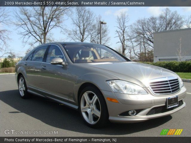 2009 Mercedes-Benz S 550 4Matic Sedan in Pewter Metallic
