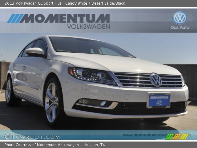 2013 Volkswagen CC Sport Plus in Candy White