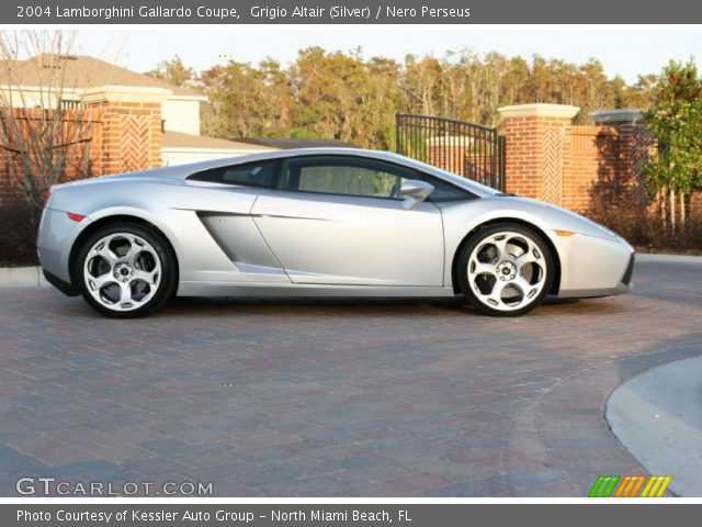 2004 Lamborghini Gallardo Coupe in Grigio Altair (Silver)