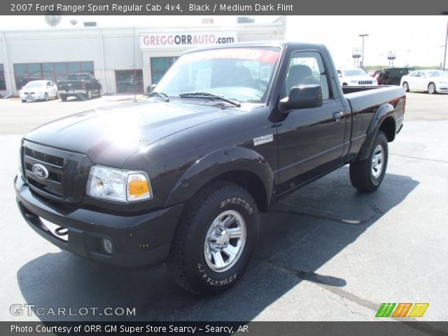 2007 Ford Ranger Sport Regular Cab 4x4 in Black