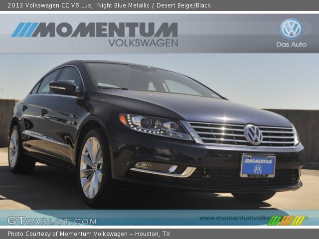 2013 Volkswagen CC V6 Lux in Night Blue Metallic