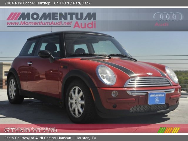 2004 Mini Cooper Hardtop in Chili Red