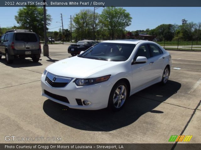 2012 Acura TSX Sedan in Bellanova White Pearl