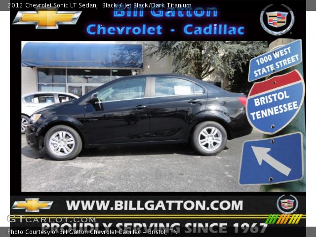 2012 Chevrolet Sonic LT Sedan in Black