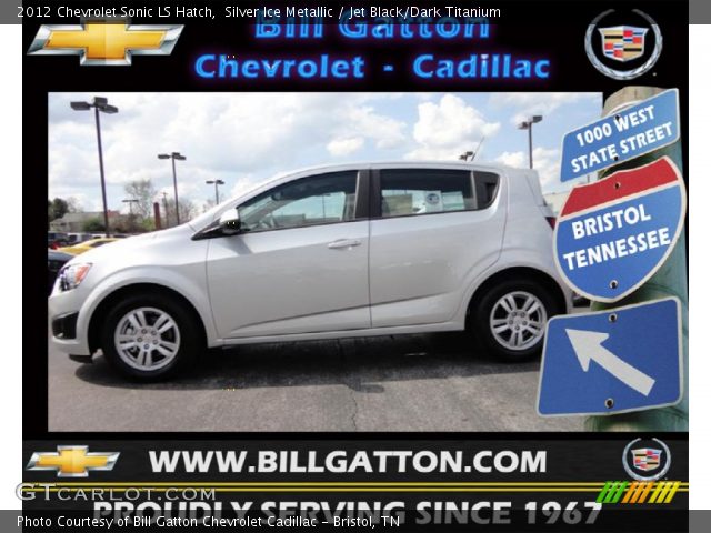 2012 Chevrolet Sonic LS Hatch in Silver Ice Metallic