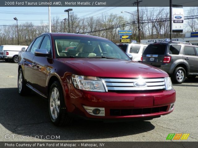 2008 Ford Taurus Limited AWD in Merlot Metallic