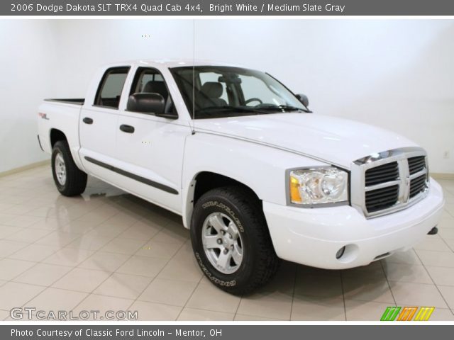 2006 Dodge Dakota SLT TRX4 Quad Cab 4x4 in Bright White