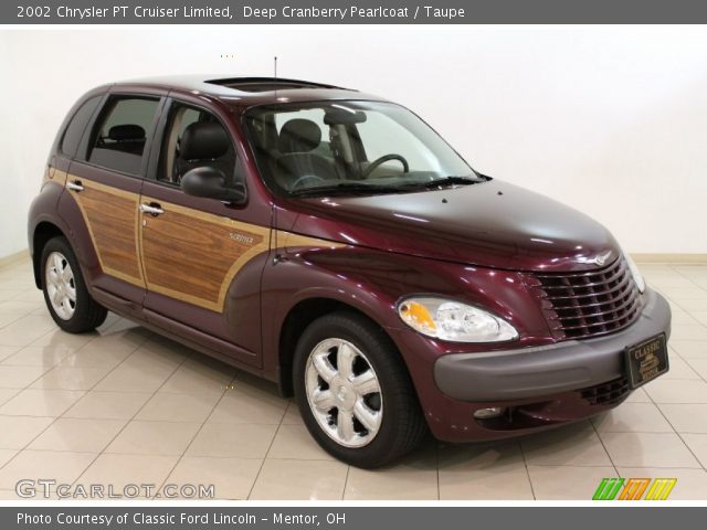 2002 Chrysler PT Cruiser Limited in Deep Cranberry Pearlcoat