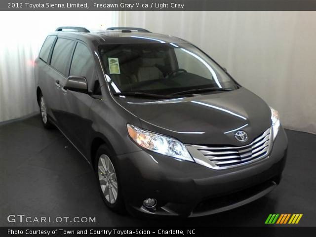 2012 Toyota Sienna Limited in Predawn Gray Mica