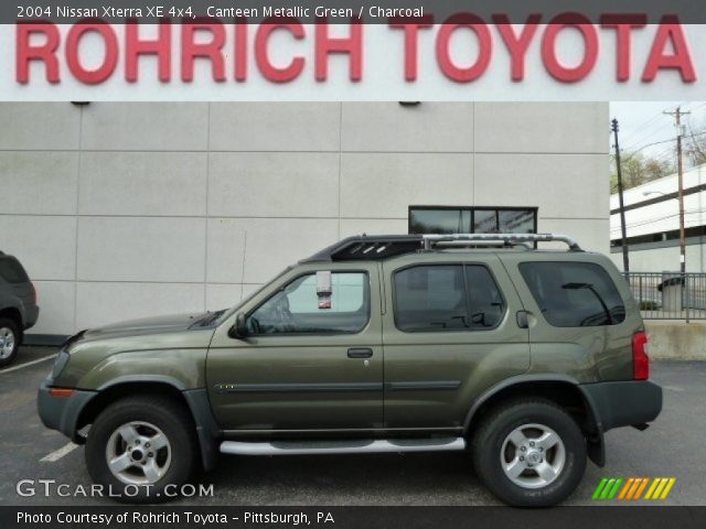 2004 Nissan Xterra XE 4x4 in Canteen Metallic Green