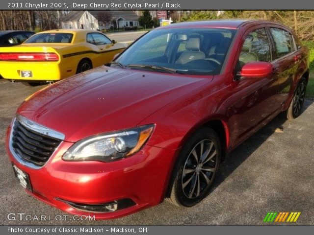 2011 Chrysler 200 S in Deep Cherry Red Crystal Pearl