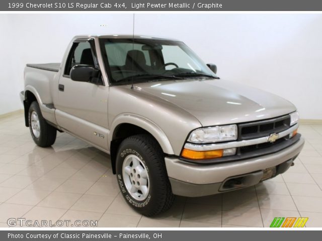 1999 Chevrolet S10 LS Regular Cab 4x4 in Light Pewter Metallic