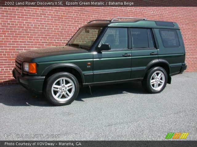 2002 Land Rover Discovery II SE in Epsom Green Metallic