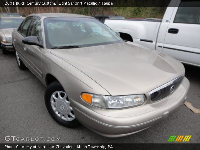 2001 Buick Century Custom in Light Sandrift Metallic