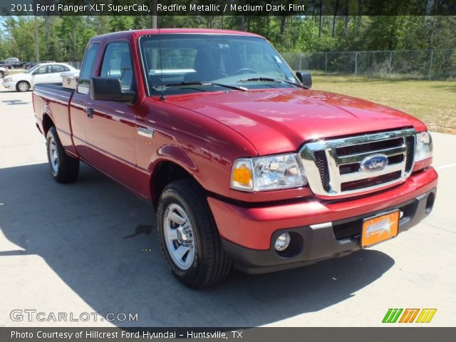 2011 Ford Ranger XLT SuperCab in Redfire Metallic