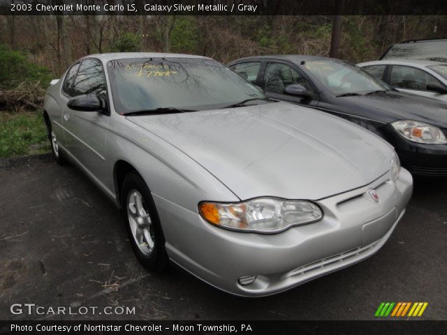 2003 Chevrolet Monte Carlo LS in Galaxy Silver Metallic
