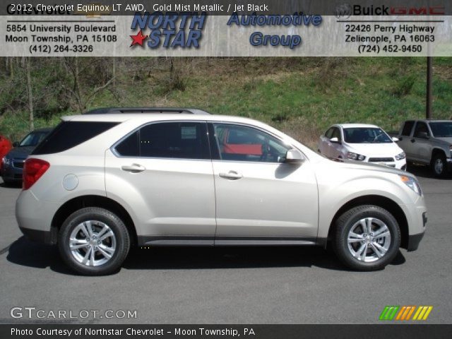 2012 Chevrolet Equinox LT AWD in Gold Mist Metallic