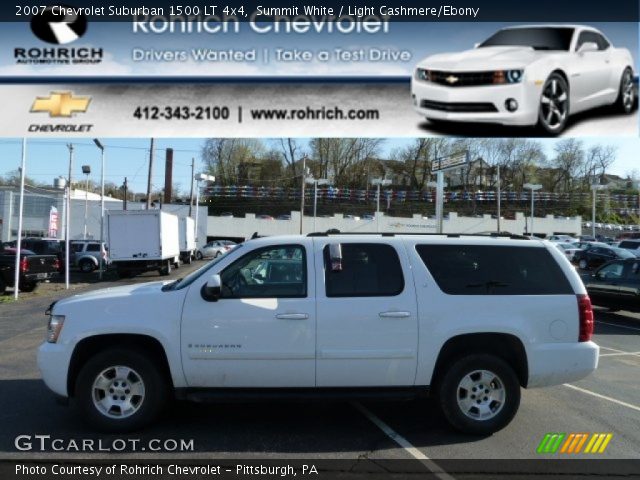 2007 Chevrolet Suburban 1500 LT 4x4 in Summit White