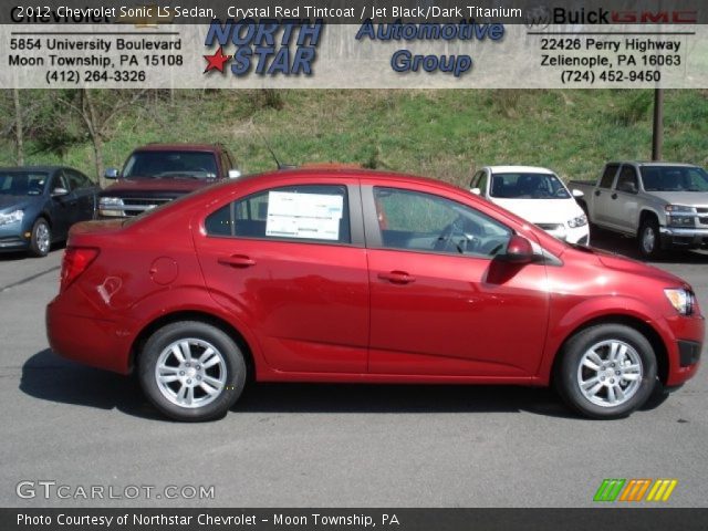 2012 Chevrolet Sonic LS Sedan in Crystal Red Tintcoat