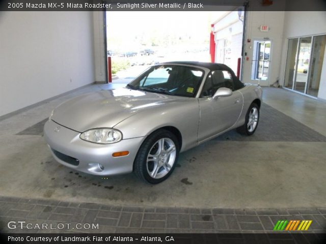 2005 Mazda MX-5 Miata Roadster in Sunlight Silver Metallic