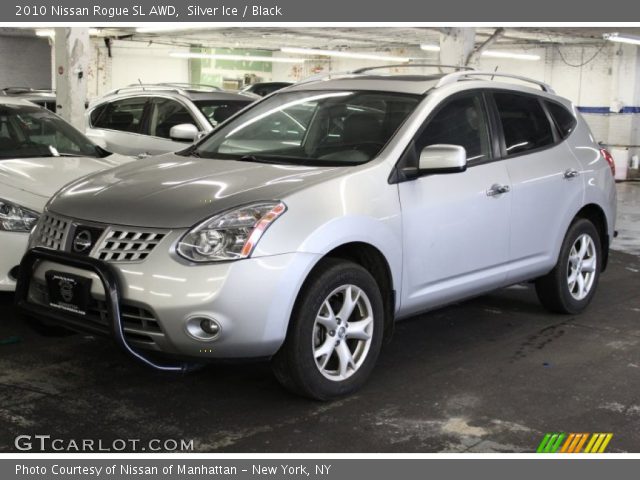 2010 Nissan Rogue SL AWD in Silver Ice