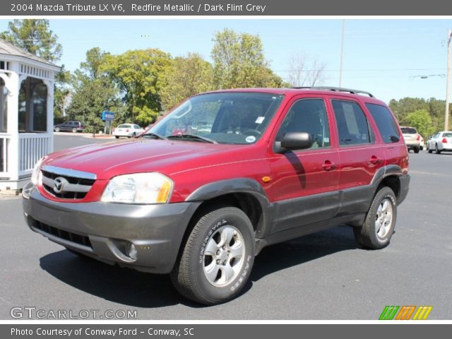 2004 Mazda Tribute LX V6 in Redfire Metallic