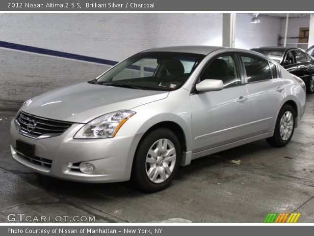 2012 Nissan Altima 2.5 S in Brilliant Silver