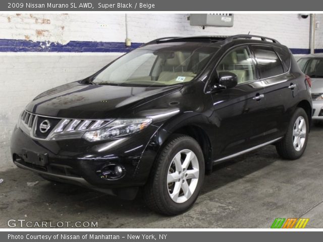 2009 Nissan Murano SL AWD in Super Black