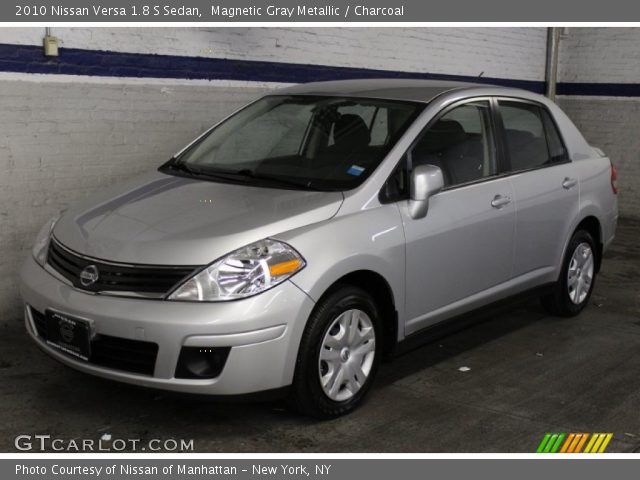 2010 Nissan Versa 1.8 S Sedan in Magnetic Gray Metallic