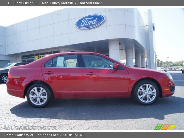 2012 Ford Fusion SE in Red Candy Metallic