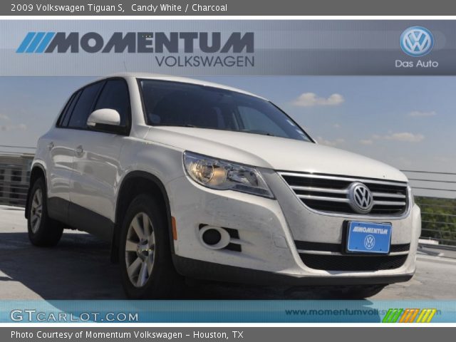 2009 Volkswagen Tiguan S in Candy White