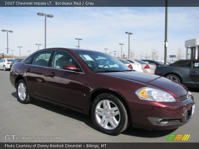 2007 Chevrolet Impala LT in Bordeaux Red