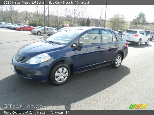 2010 Nissan Versa 1.6 Sedan in Blue Onyx Metallic