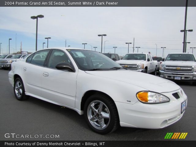 2004 Pontiac Grand Am SE Sedan in Summit White