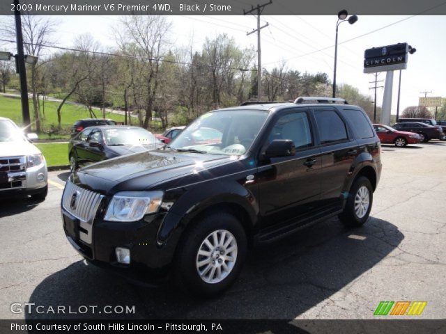 2009 Mercury Mariner V6 Premier 4WD in Black