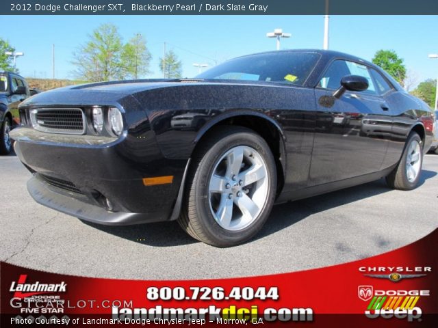 2012 Dodge Challenger SXT in Blackberry Pearl