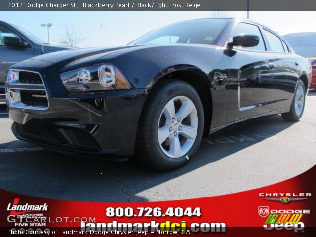 2012 Dodge Charger SE in Blackberry Pearl