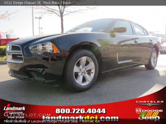 2012 Dodge Charger SE in Pitch Black