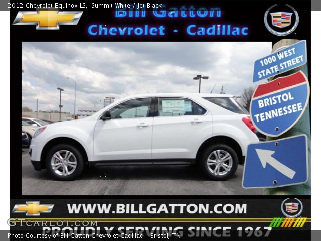 2012 Chevrolet Equinox LS in Summit White