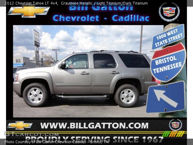 2012 Chevrolet Tahoe LT 4x4 in Graystone Metallic