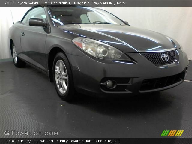2007 Toyota Solara SE V6 Convertible in Magnetic Gray Metallic