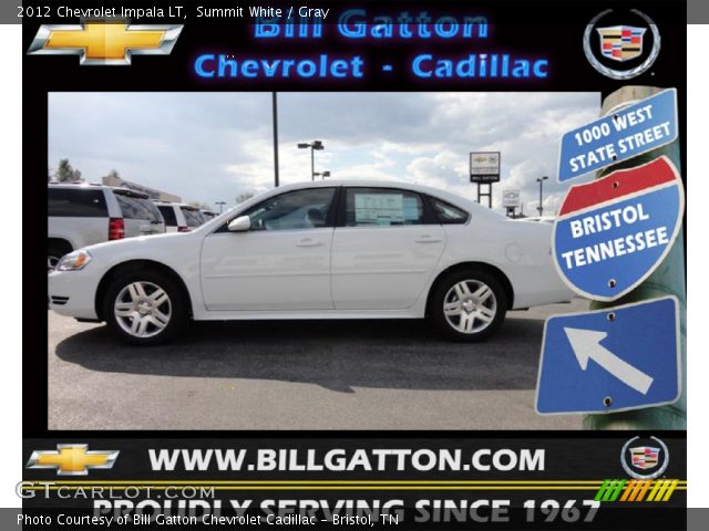 2012 Chevrolet Impala LT in Summit White