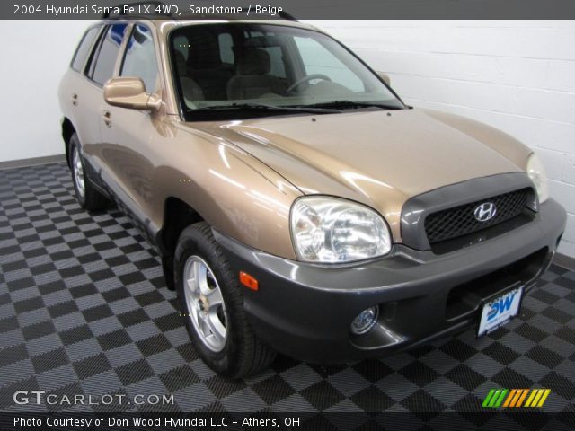 2004 Hyundai Santa Fe LX 4WD in Sandstone