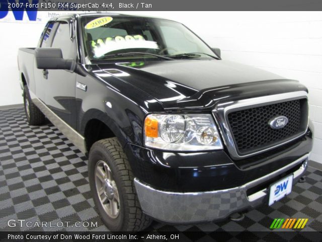 2007 Ford F150 FX4 SuperCab 4x4 in Black