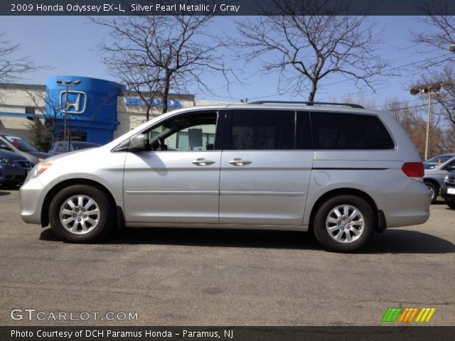 2009 Honda Odyssey EX-L in Silver Pearl Metallic