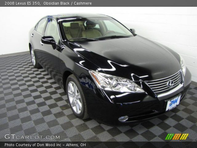 2008 Lexus ES 350 in Obsidian Black